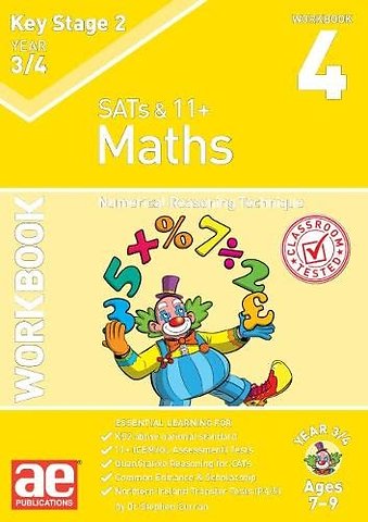 KS2 Maths Year 3/4 Workbook 4