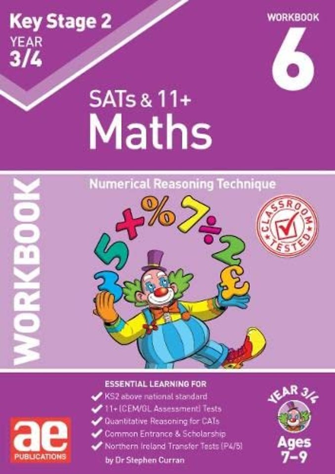 KS2 Maths Year 3/4 Workbook 6