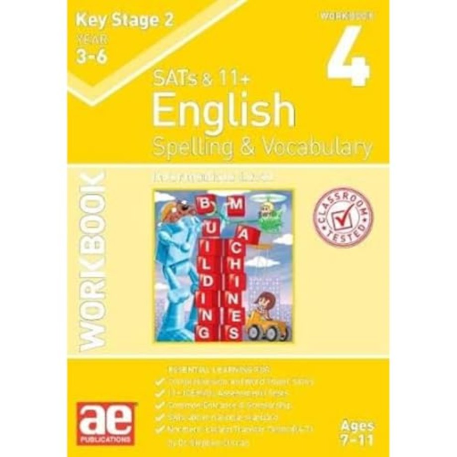 KS2 Spelling & Vocabulary Workbook 4