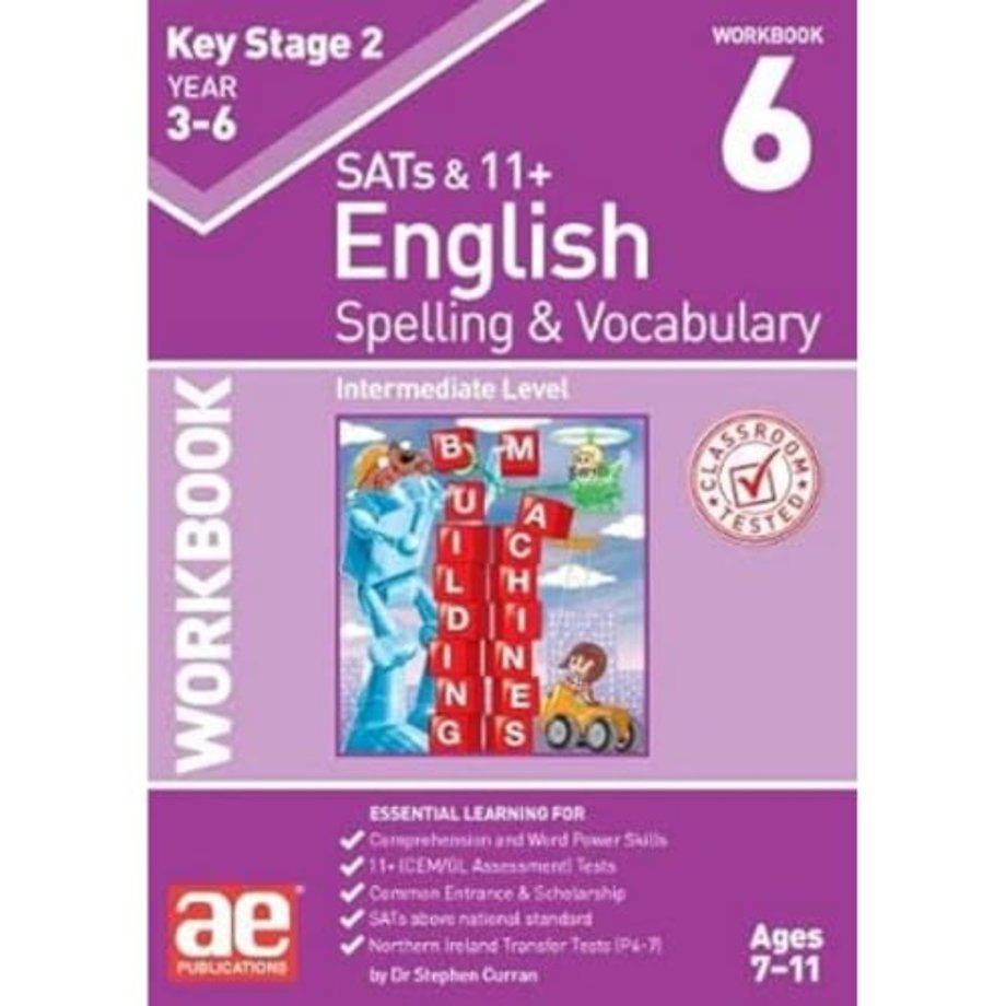 KS2 Spelling & Vocabulary Workbook 6