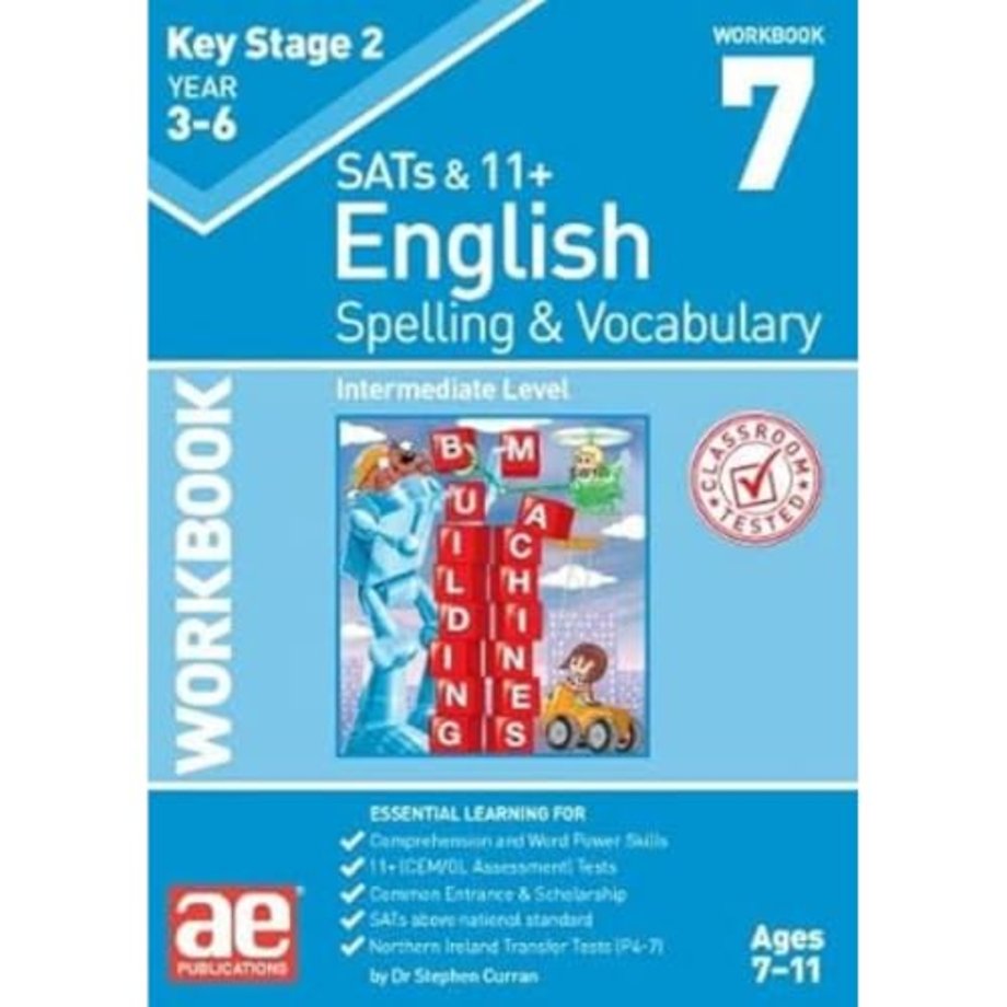 KS2 Spelling & Vocabulary Workbook 7