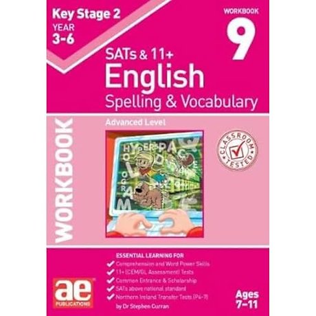 KS2 Spelling & Vocabulary Workbook 9