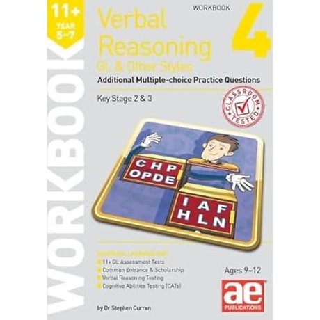 11+ Verbal Reasoning Year 5-7 GL & Other Styles Workbook 4