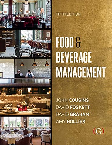 Food and Beverage Management: For the hospitality, tourism a