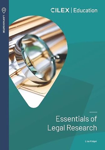 Essentials of Legal Research
