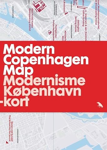 Modern Copenhagen Map / Modernisme København -kort