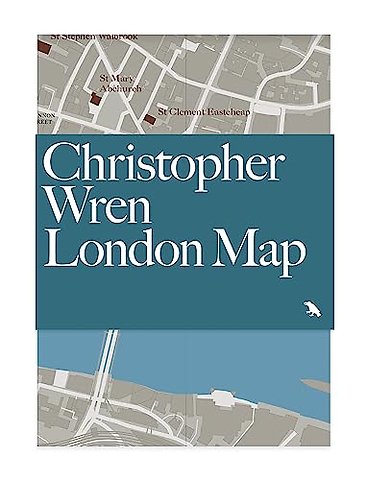 Christopher Wren London Map