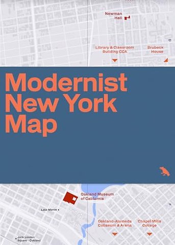 Modernist New York Map