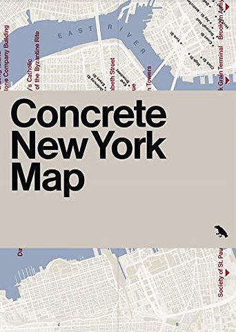 Concrete New York Map