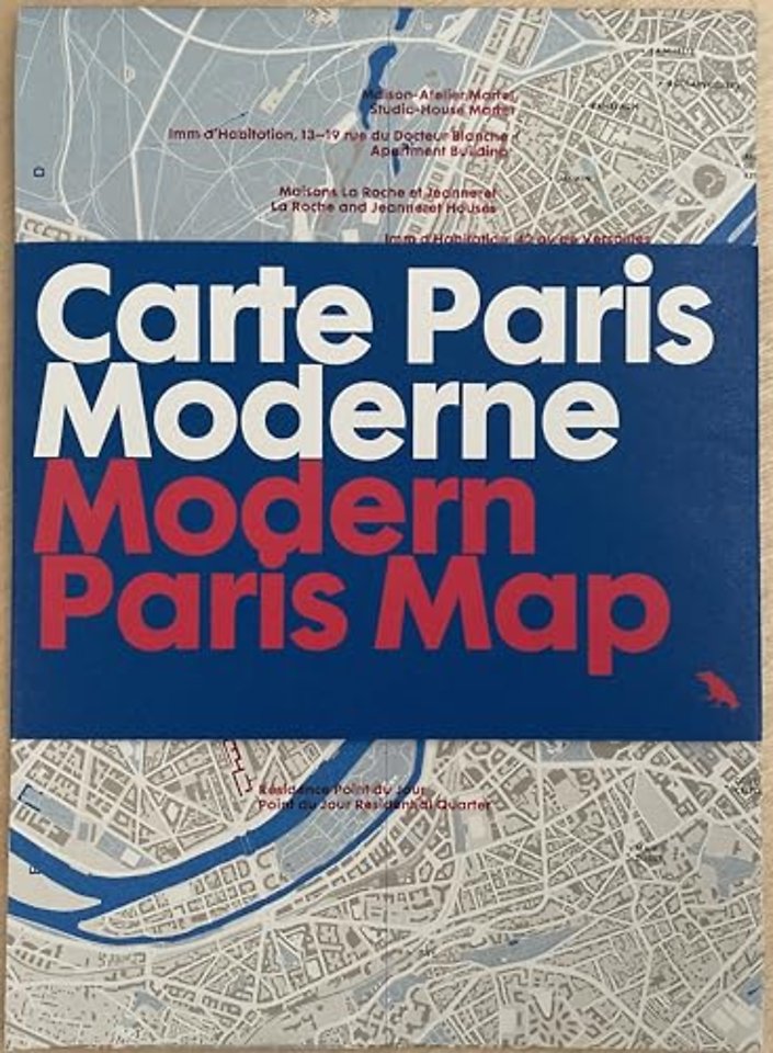 Modern Paris Map