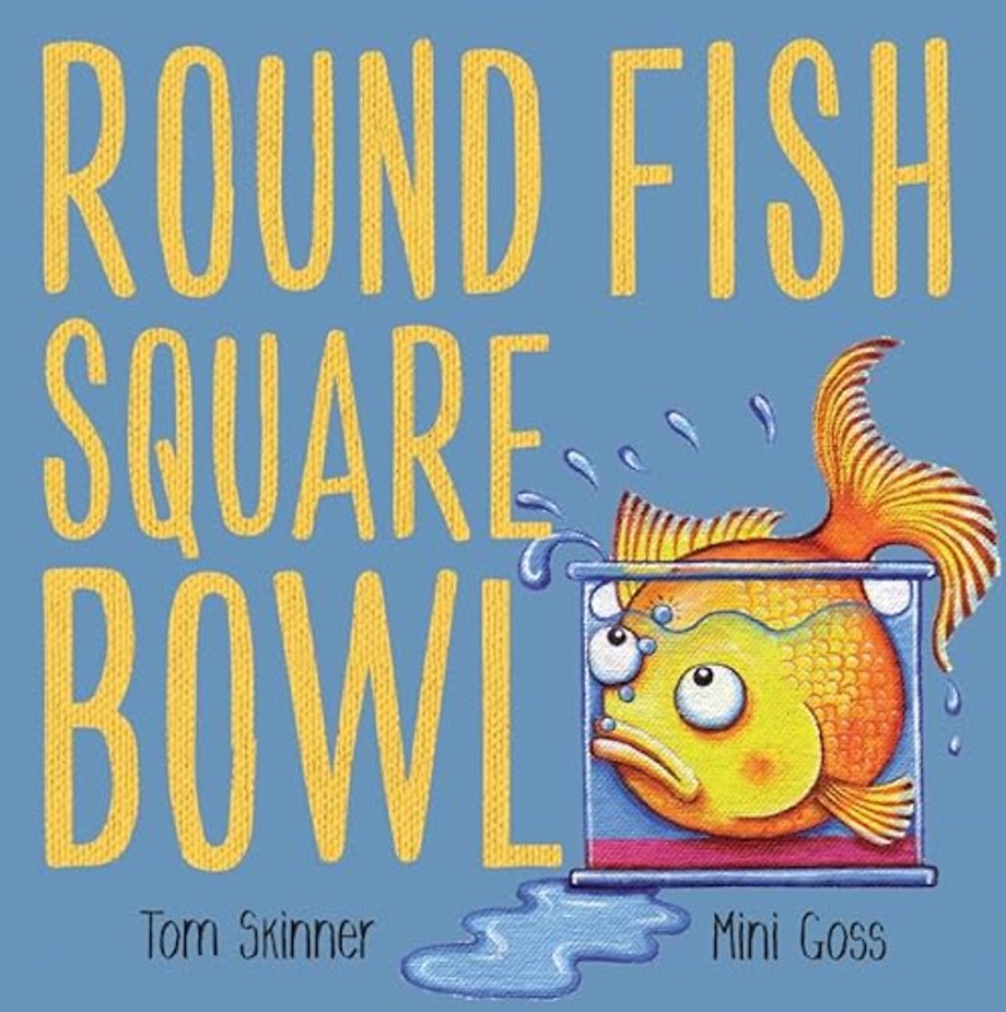 Round Fish Square Bowl