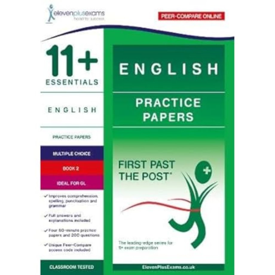 11+ Essentials English Practice Papers Book 2