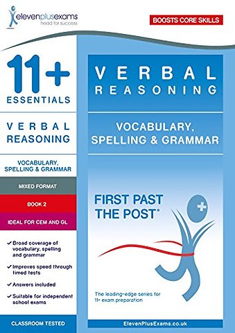 11+ Essentials Verbal Reasoning: Vocabulary, Spelling & Grammar Book 2