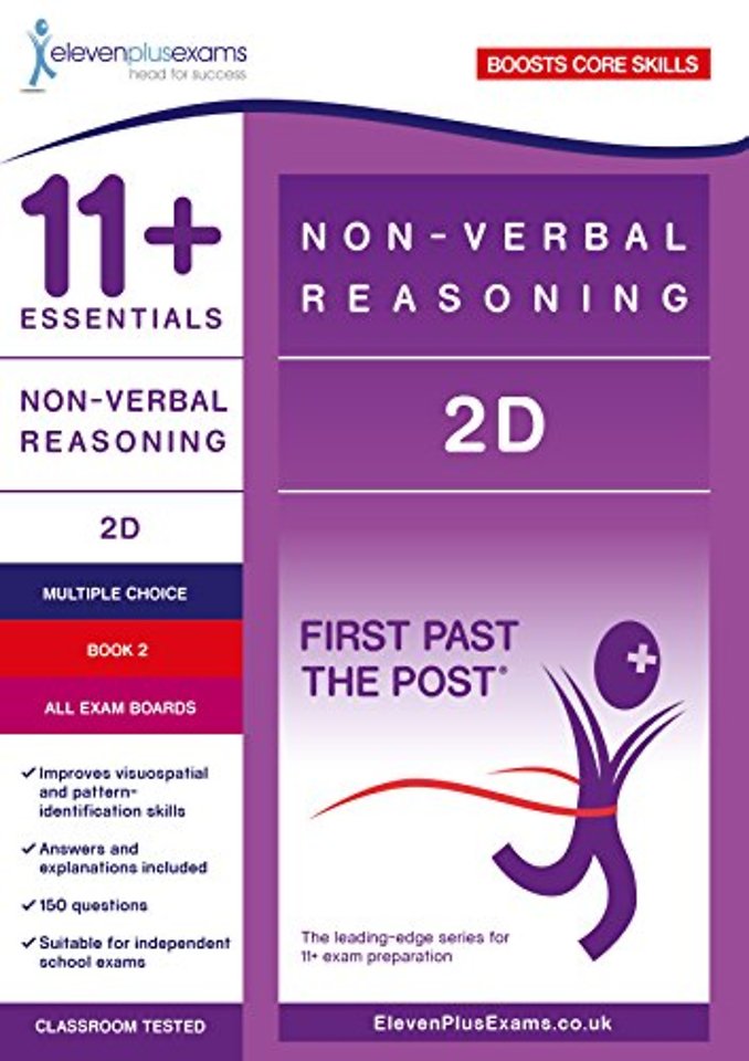 11+ Essentials Non-Verbal Reasoning: 2D Book 2