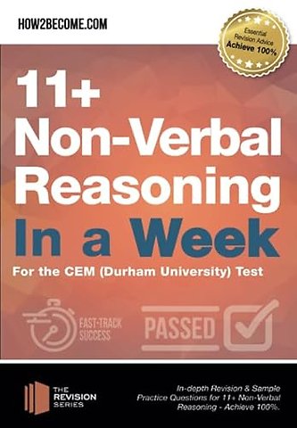 11+ Non-Verbal Reasoning in a Week