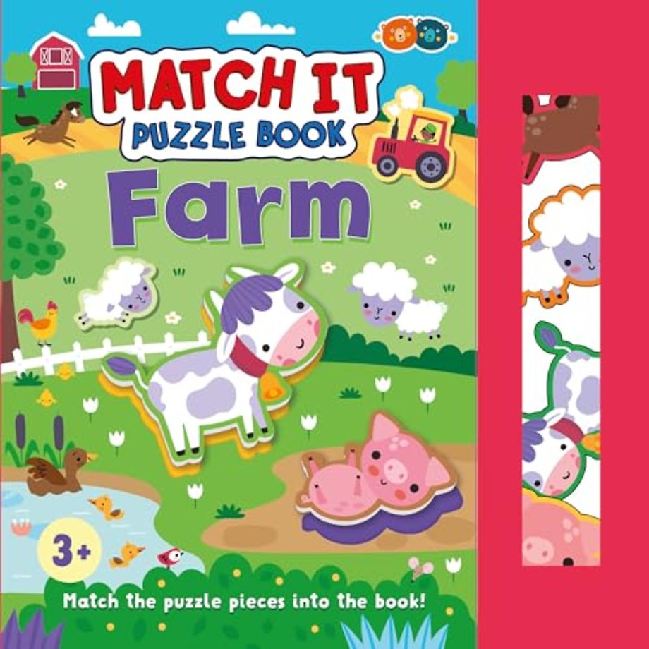 Match It Puzzle Book - Farm
