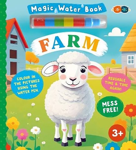 Magic Water Book - Farm