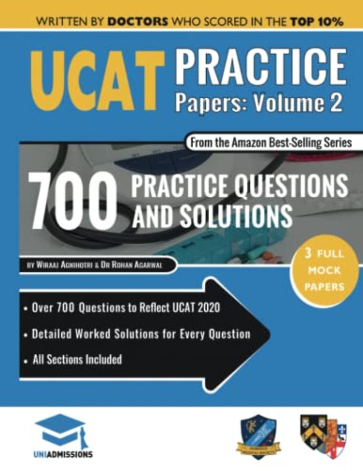 UCAT Practice Papers Volume Two