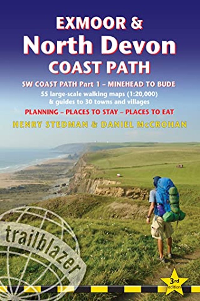 Exmoor & North Devon Coast Path Trailblazer Walking Guide