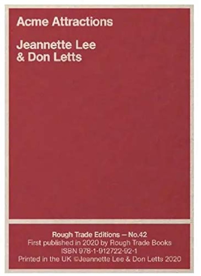 Acme Attractions - Jeannette Lee & Don Letts (RT#42)