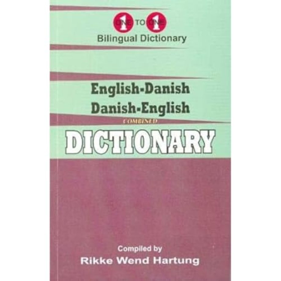 English-Danish & Danish-English One-to-One Dictionary (exam-suitable)