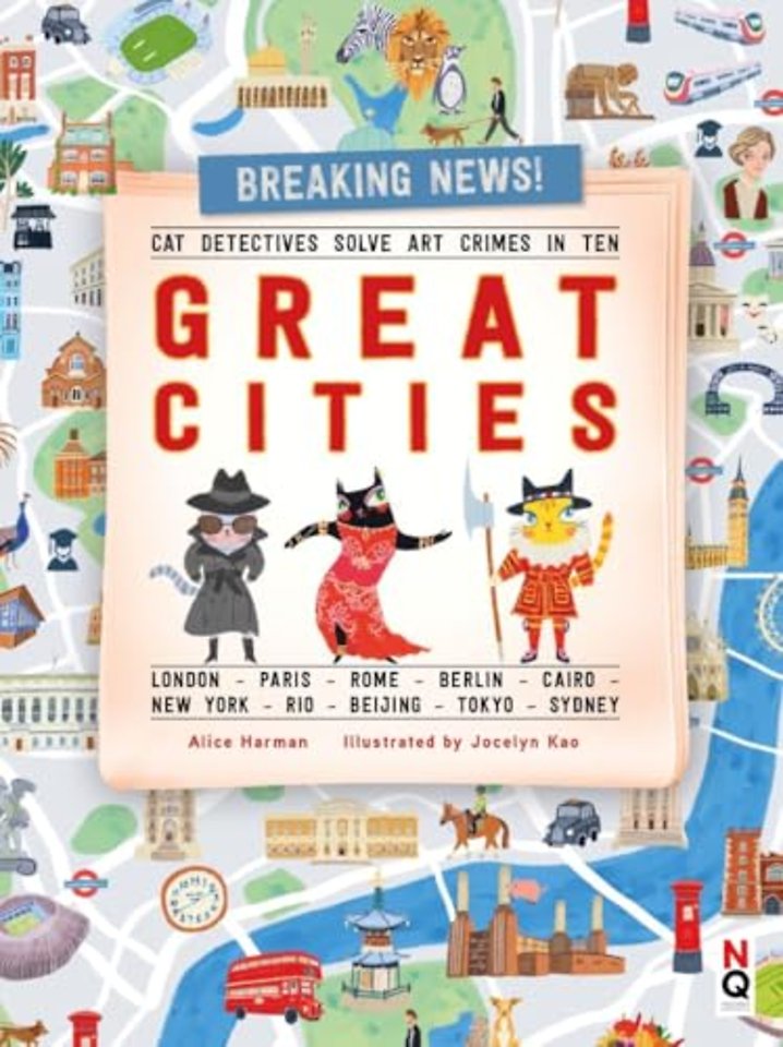 Cat Detectives Save Art Crimes in Ten Great Cities