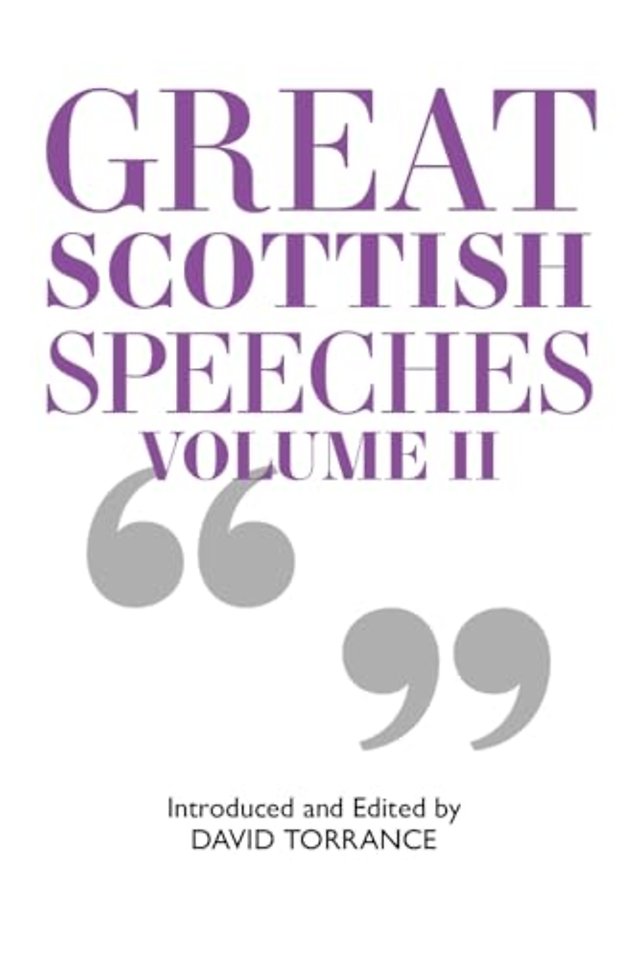 Great Scottish Speeches