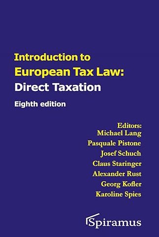 Introduction to European Tax Law on Direct Taxation