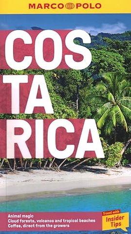 Costa Rica Marco Polo Pocket Travel Guide - with pull out map