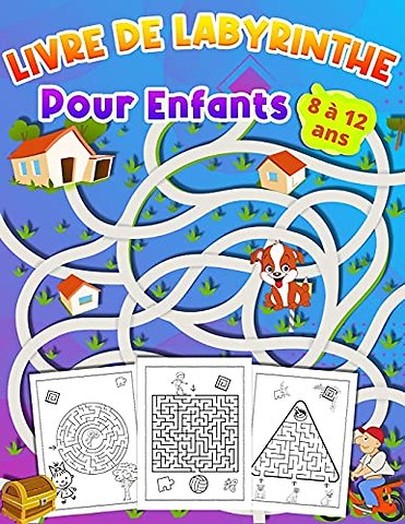 LIVRE DE LABYRINTHE Pour Enfants 8 a 12 ans
