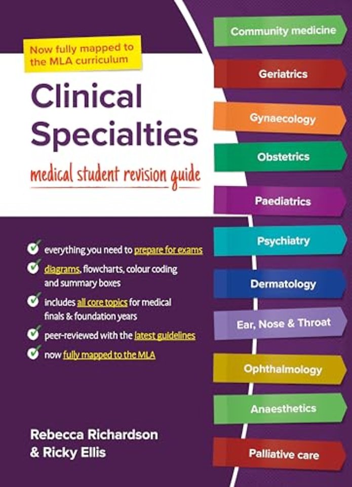 Clinical Specialties, MLA edition