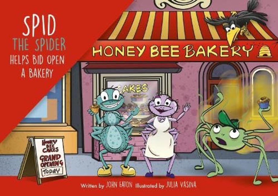 Spid the Spider Helps Bid Open a Bakery