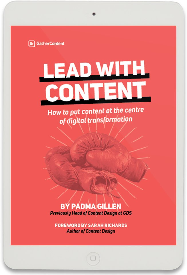 Lead with Content
