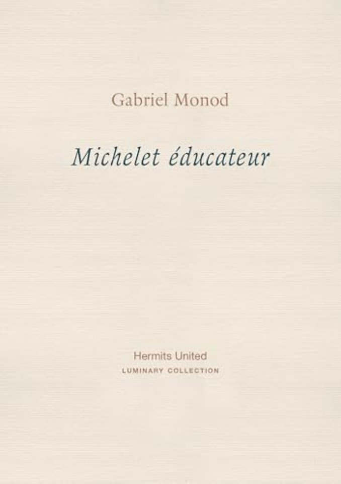 Michelet educateur
