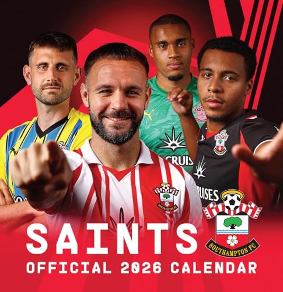 The Official Southampton FC Desk Calendar 2026