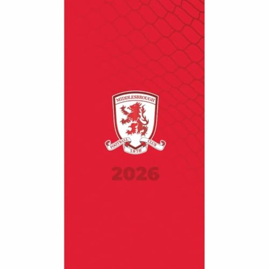 The Official Middlesborough FC Pocket Diary 2026