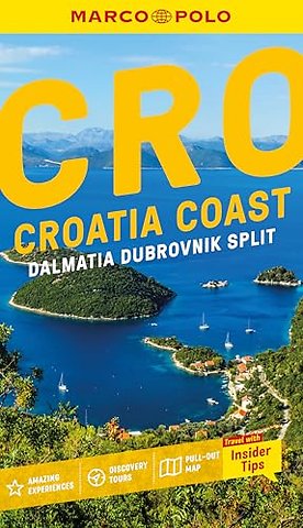 Croatia Coast Marco Polo Pocket Travel Guide - with pull out map