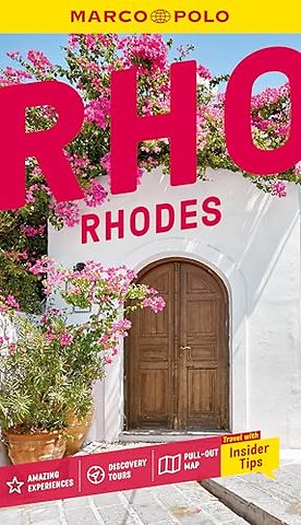 Rhodes Marco Polo Pocket Travel Guide - with pull out map