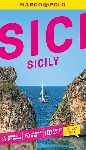 Sicily Marco Polo Pocket Travel Guide - with pull out map