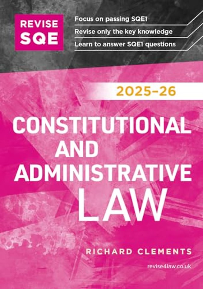 Revise SQE Constitutional and Administrative Law 2025/26