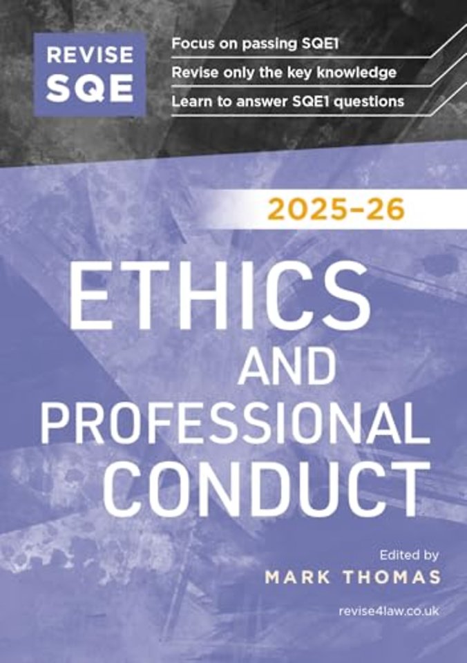 Revise SQE Ethics and Professional Conduct 2025/26