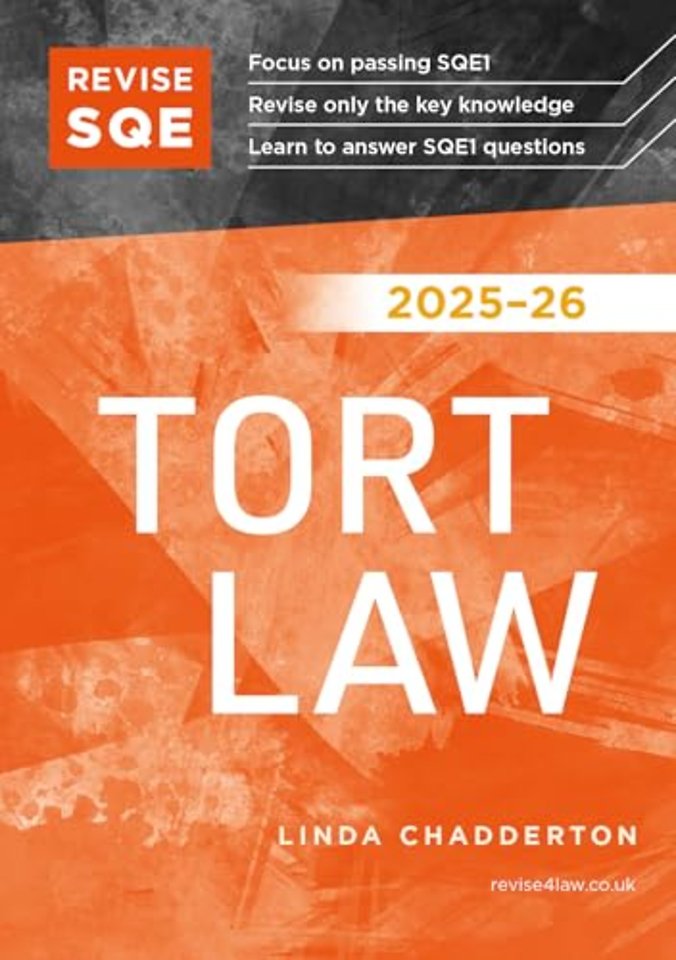 Revise SQE Tort Law 2025/26