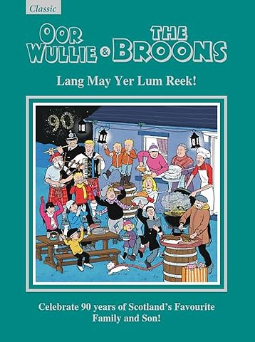 Oor Wullie & The Broons Gift Book 2026
