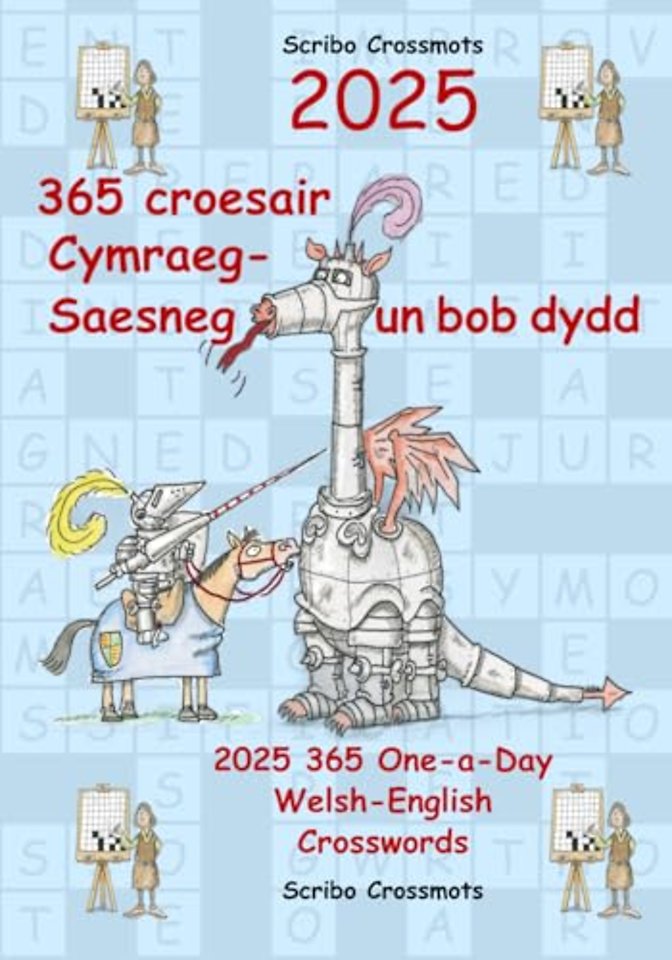 2025 365 croesair Cymraeg-Saesneg Un bob dydd