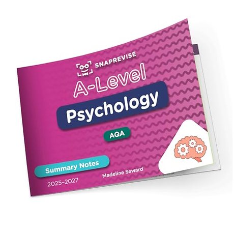 SnapRevise A-Level Psychology Summary Notes