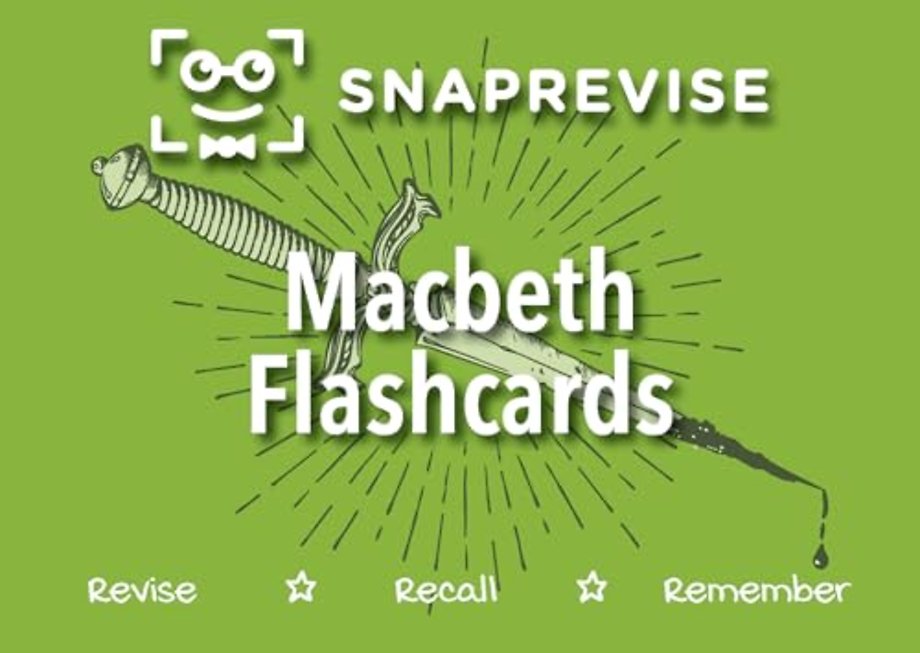 SnapRevise Macbeth Flashcards