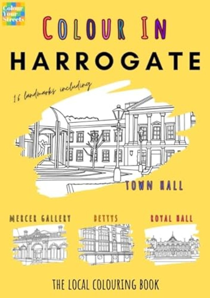 Harrogate Colouring Book (A4)