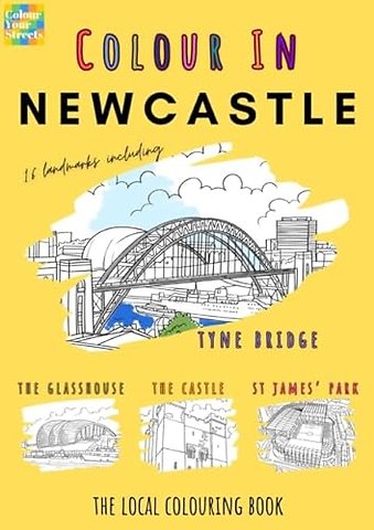 Newcastle Colouring Book (A4)