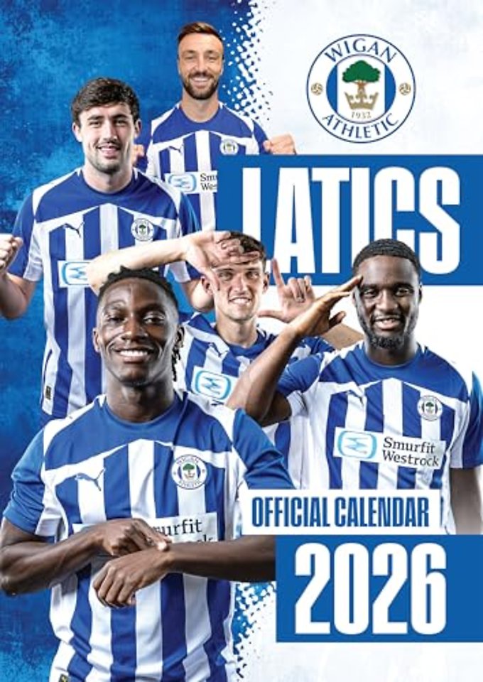 The Official Wigan FC Wall Calendar 2026