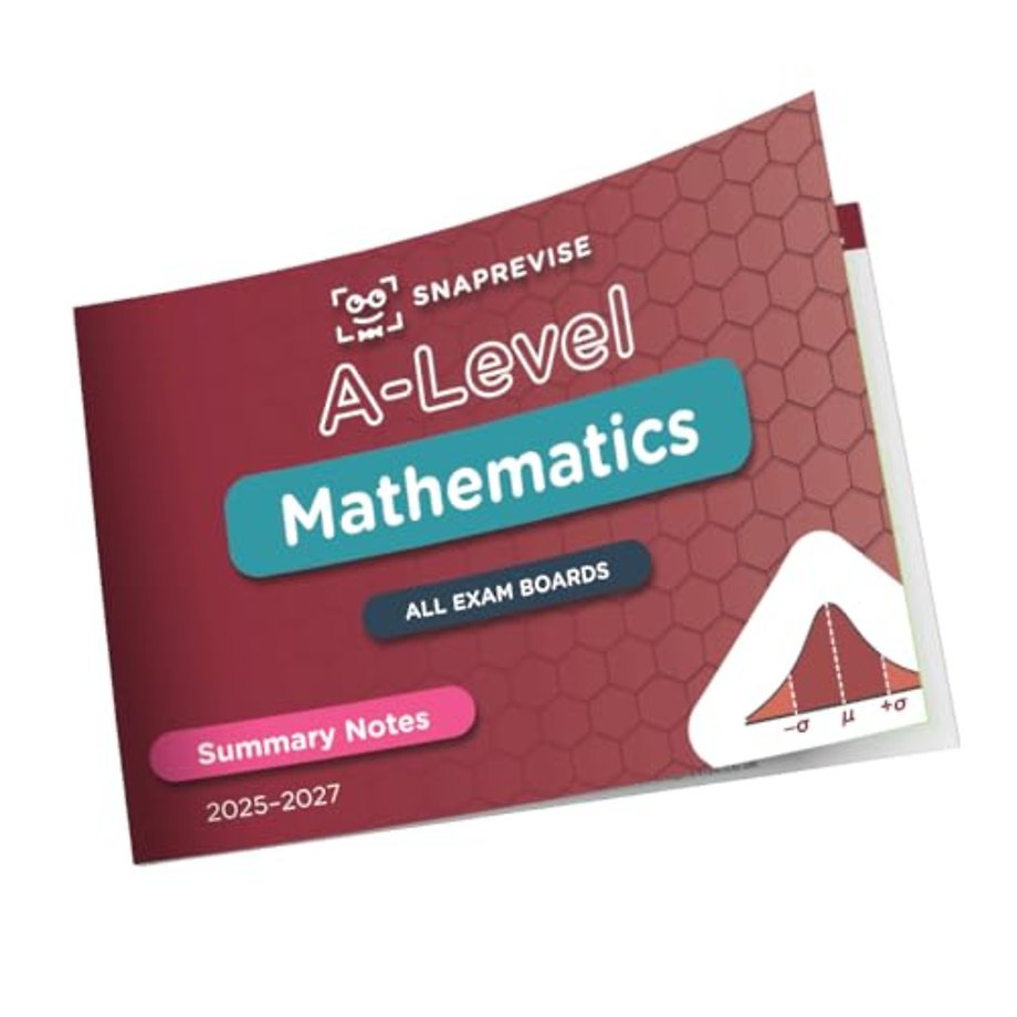 SnapRevise A-Level Maths Summary Notes